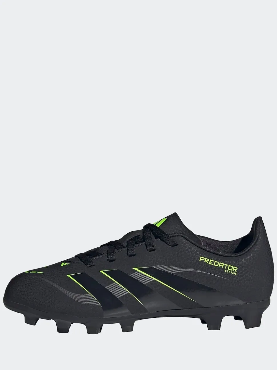 adidas Black/Grey Kids Predator Club Firm/Multi Ground Boots