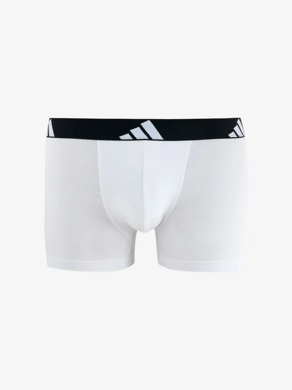 adidas Black/White Active Flex Cotton Trunks 3 pack