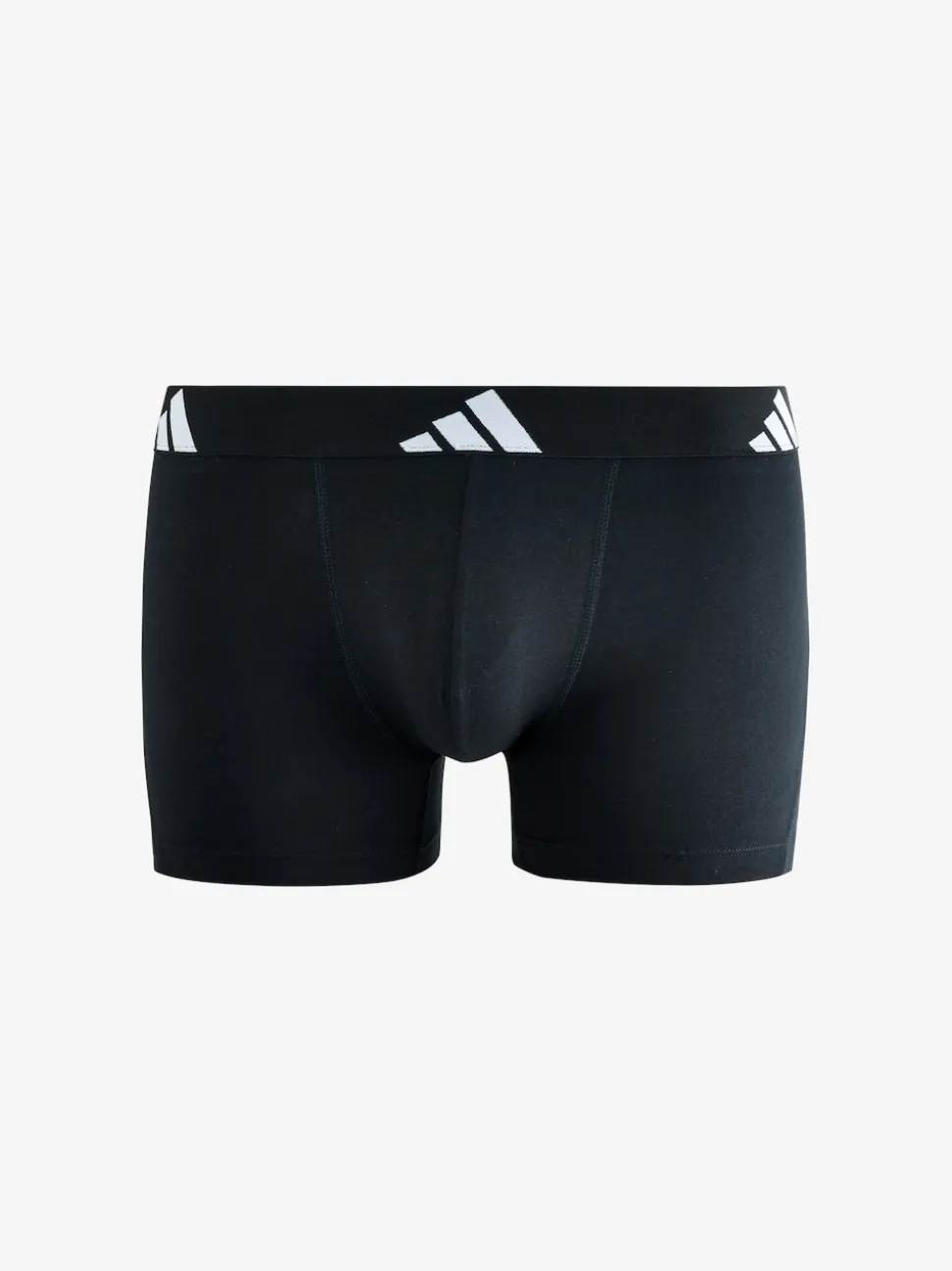 adidas Black/White Active Flex Cotton Trunks 3 pack