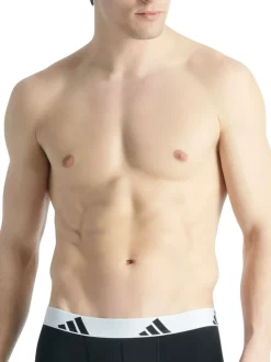 adidas Black/White Active Flex Cotton Trunks