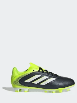 adidas Black/White Kids Copa Pure 3 Club Firm/Multi Ground Boots