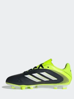 adidas Black/White Kids Copa Pure 3 Club Firm/Multi Ground Boots
