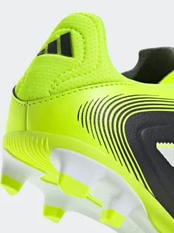 adidas Black/White Kids Copa Pure 3 Club Firm/Multi Ground Boots