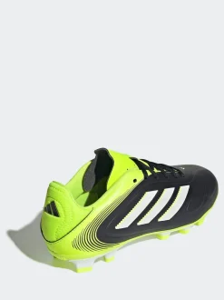 adidas Black/White Kids Copa Pure 3 Club Firm/Multi Ground Boots