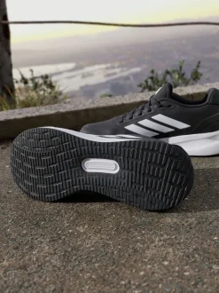 adidas Black/White Runfalcon 5 Running Trainers
