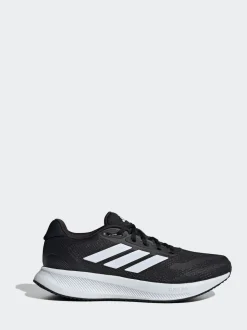 adidas Black/White Runfalcon 5 Running Trainers