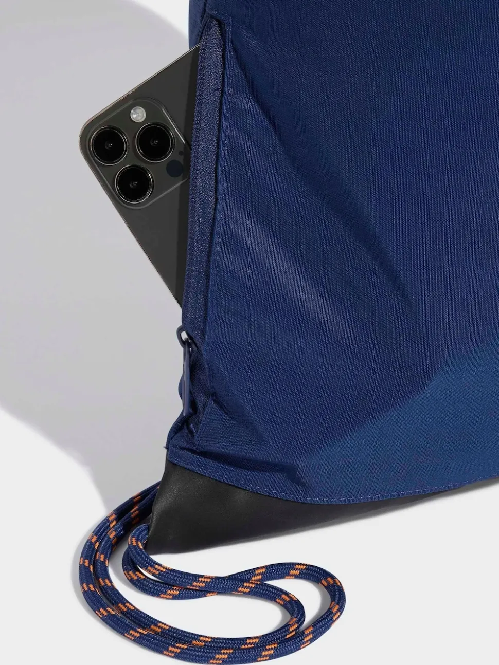 adidas Blue 3 Stripe Gymsack