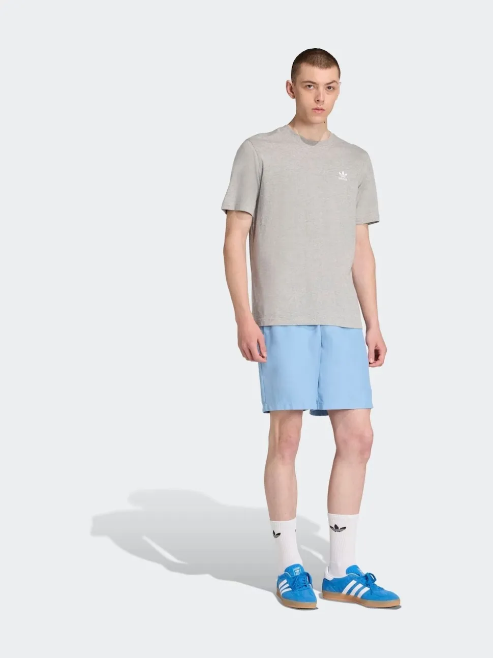 adidas Blue Adic 8 Inch Swim Shorts