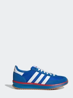 adidas Blue Chrome Run 72s Trainers