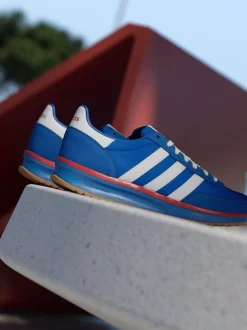 adidas Blue Chrome Run 72s Trainers