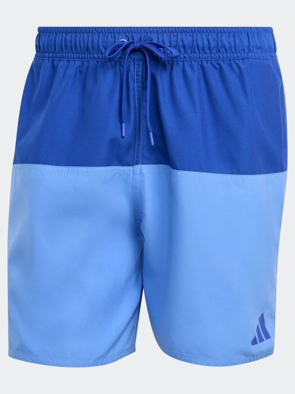 adidas Blue Colorblock 5 Inch Swim Shorts