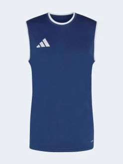 adidas Blue Entrada26 Sleeveless Jersey