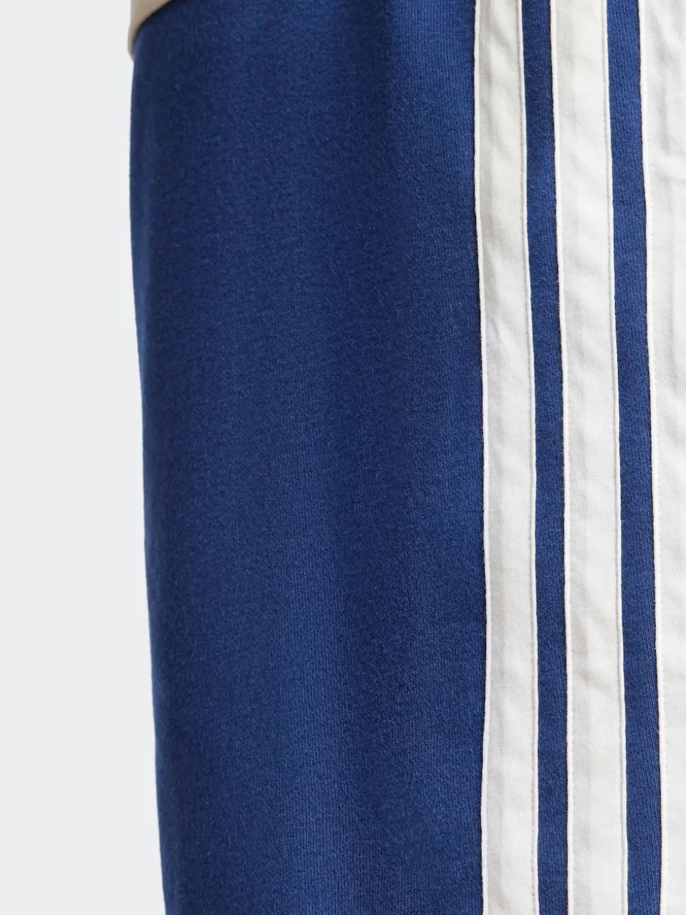 adidas Blue Essential 3-Stripes French Terry Shorts