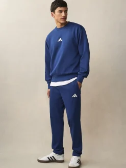 adidas Blue Essentials Feelcozy Fleece Sweatshirt