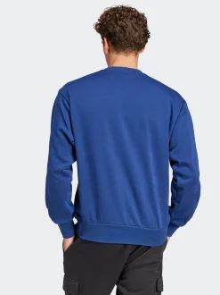 adidas Blue Essentials Feelcozy Fleece Sweatshirt
