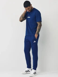 adidas Blue Essentials Feelcozy Fleece Joggers