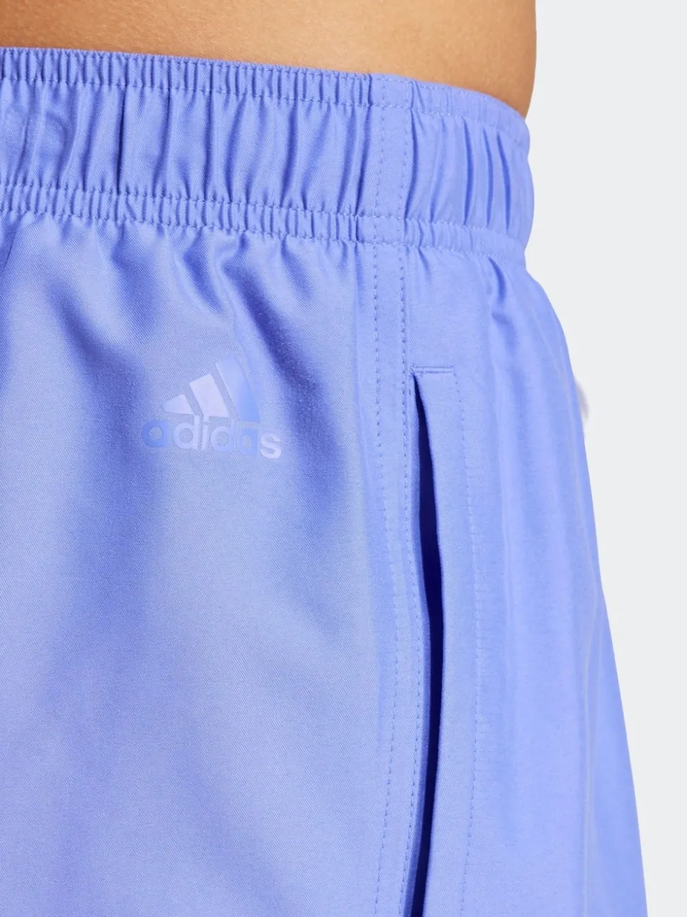 adidas Blue Essentials Logo CLX Shorts