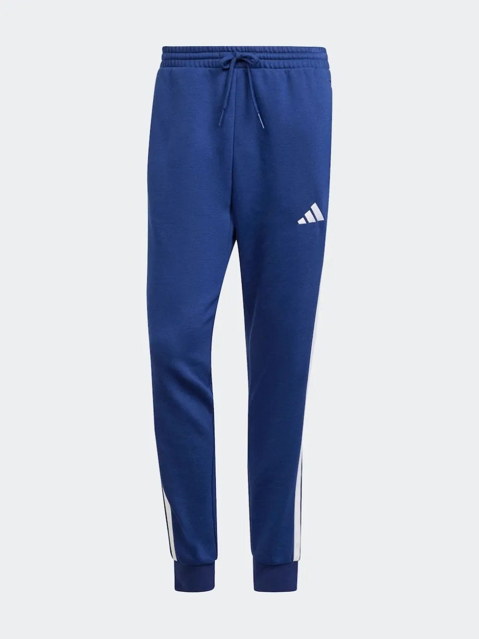 adidas Blue Essentials 3-Stripes Fleece Joggers