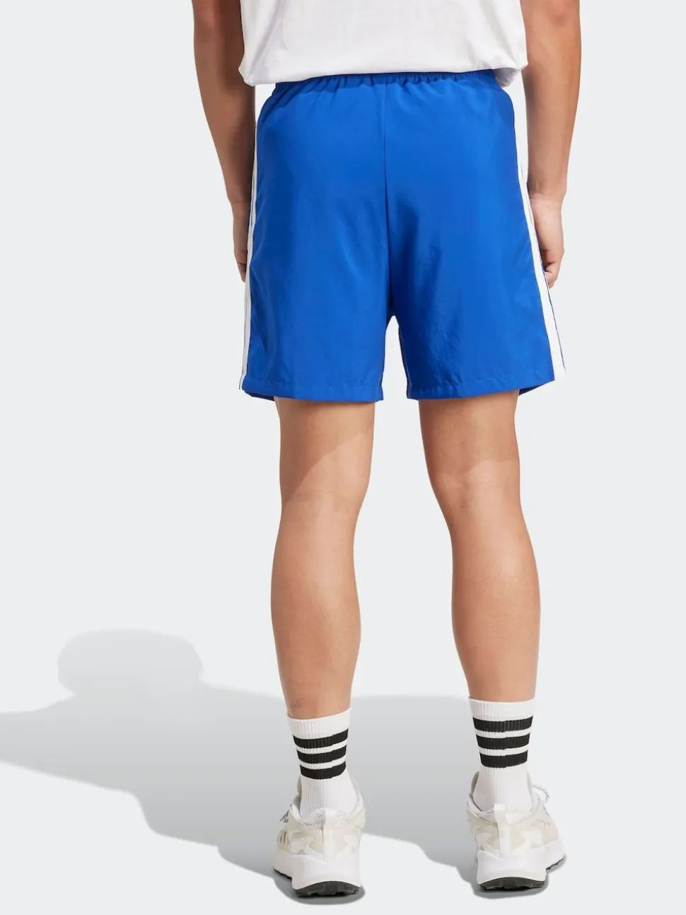 adidas Blue Essentials 3-Stripes Chelsea Shorts