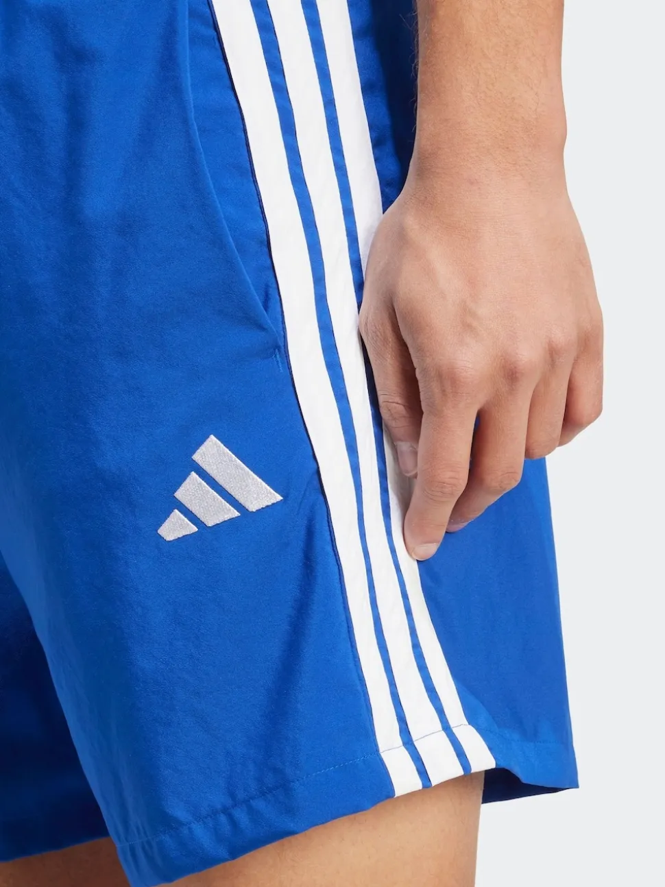 adidas Blue Essentials 3-Stripes Chelsea Shorts