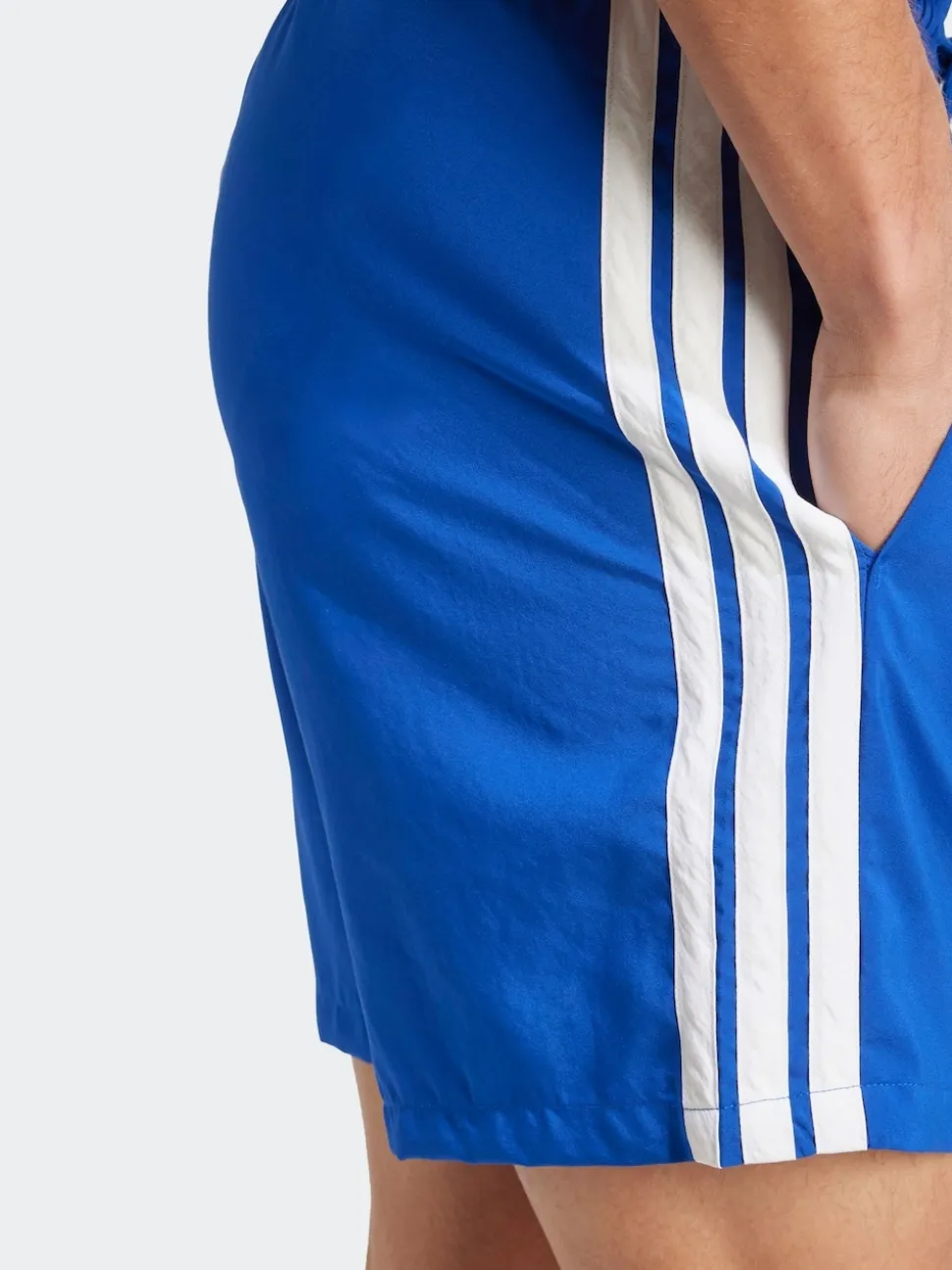 adidas Blue Essentials 3-Stripes Chelsea Shorts