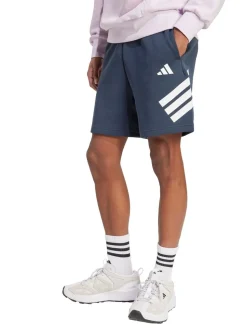 adidas Blue Future Icons 3 Stripes Shorts
