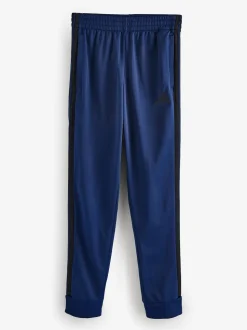 adidas Blue Navy Sportswear Basic 3-Stripes Tricot Tracksuit
