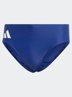 adidas Blue Solid Swim Trunks