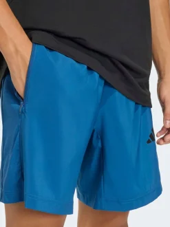 adidas Blue Workout Essentials Base Woven Shorts
