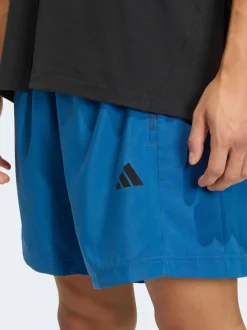 adidas Blue Workout Essentials Base Woven Shorts