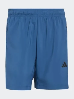 adidas Blue Workout Essentials Base Woven Shorts