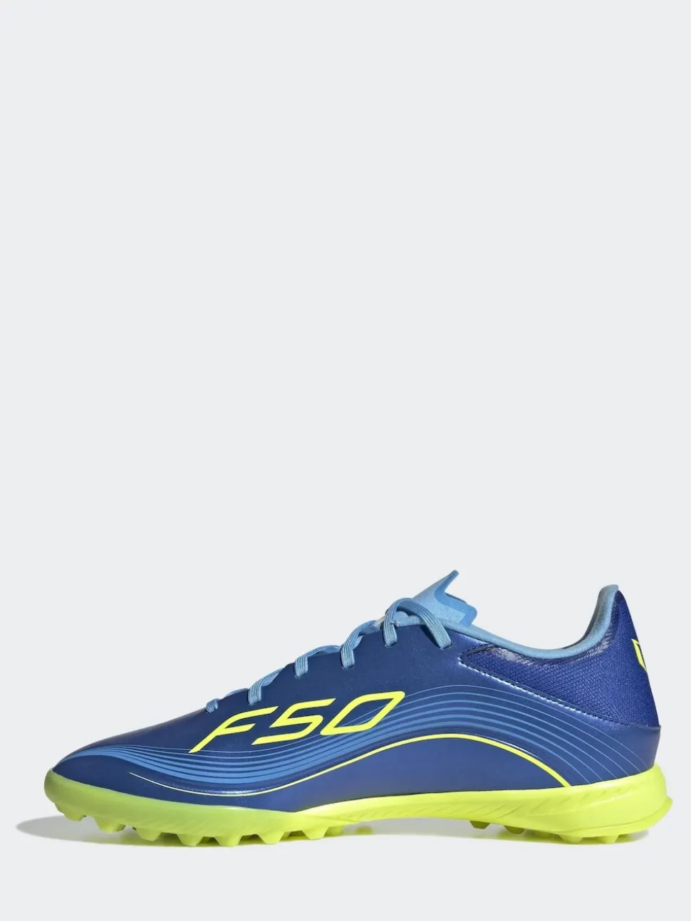 adidas Blue/Yellow Adult F50 Messi League Turf Boots