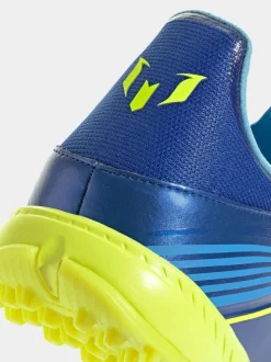 adidas Blue/Yellow Adult F50 Messi League Turf Boots