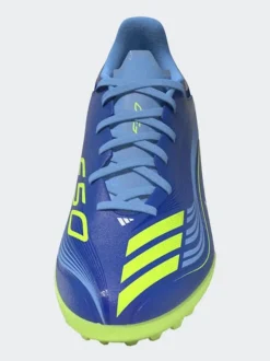 adidas Blue/Yellow Adult F50 Messi League Turf Boots