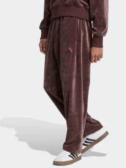adidas Brown ALL SZN Luxe Open-Hem Joggers
