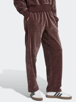 adidas Brown ALL SZN Luxe Open-Hem Joggers