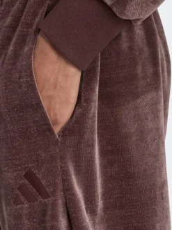 adidas Brown ALL SZN Luxe Open-Hem Joggers