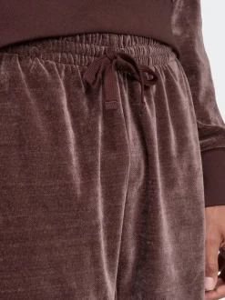 adidas Brown ALL SZN Luxe Open-Hem Joggers