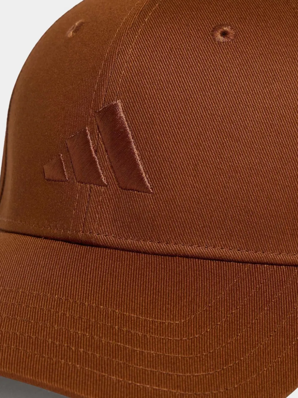 adidas Brown Cotton Baseball Cap