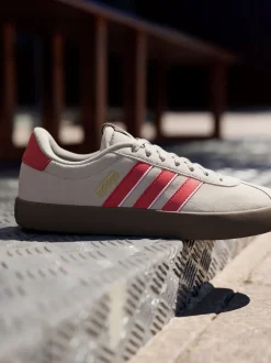 adidas Brown light VL Court Trainers