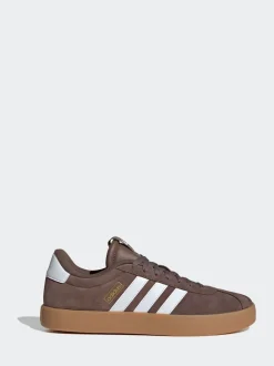 adidas Brown VL Court Trainers