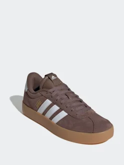 adidas Brown VL Court Trainers