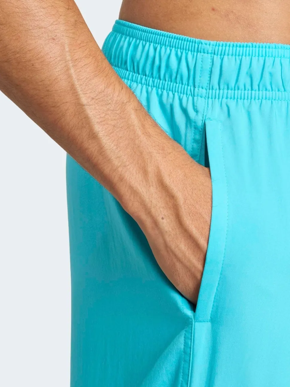 adidas Coral Blue 8-Inch Swim Shorts