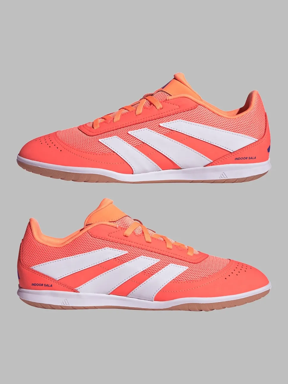 adidas Coral/White Adult Predator Club Indoor Sala Boots