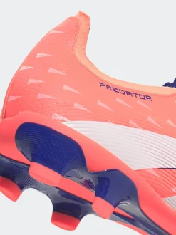 adidas Coral/White Adult Predator League Multi Ground Boots