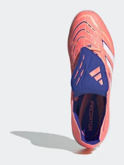 adidas Coral/White Adult Predator League Fold-Over Tongue Turf Boots