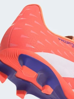 adidas Coral/White Adult Predator Club Firm/Multi Ground Boots