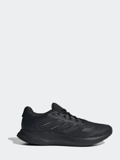 adidas Dark Black Runfalcon 5 Running Trainers
