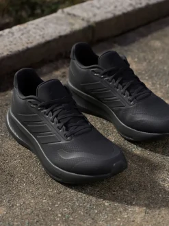 adidas Dark Black Runfalcon 5 Running Trainers