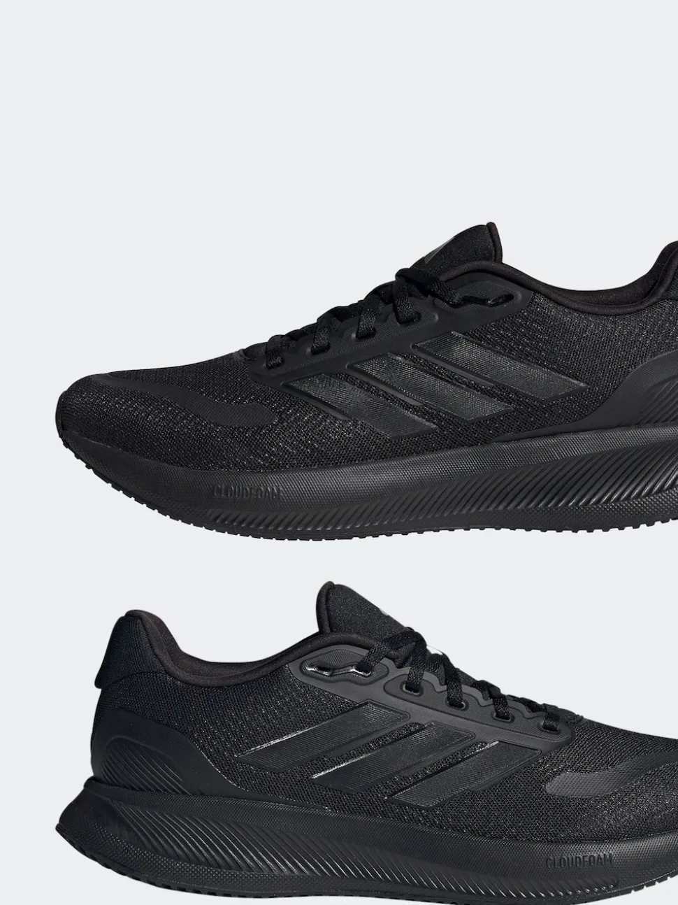 adidas Dark Black Runfalcon 5 Running Trainers
